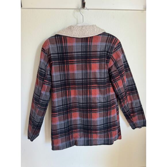 Volcom Women's Ruffian Coat Fleece Sherpa Collar Heavy Chore Jacket Size Small - Picture 6 of 9